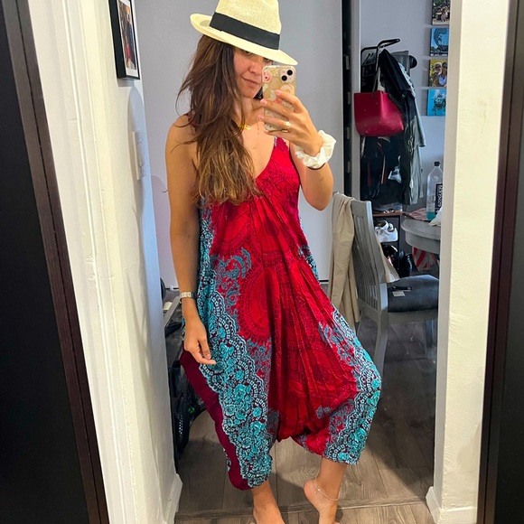 Boho mandala jumpsuit - Picture 8 of 8